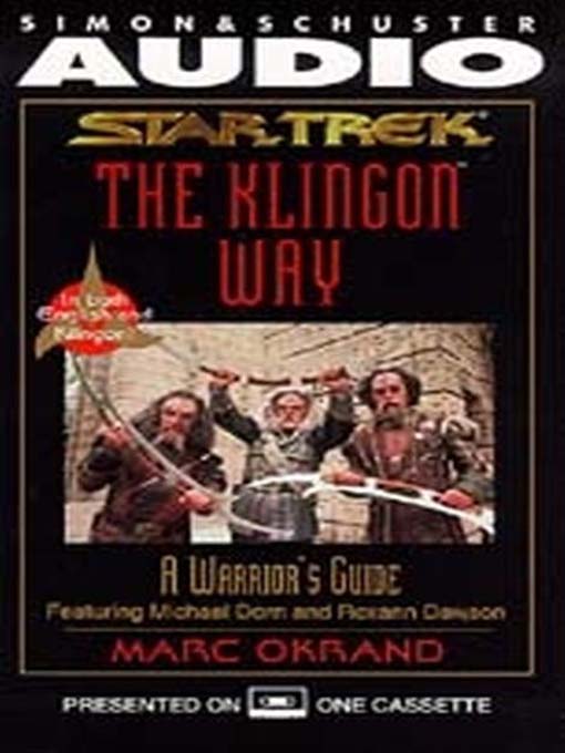 Title details for The Klingon Way by Marc Okrand - Available